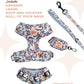Wild Flowerz Harness Set - Sky Blue